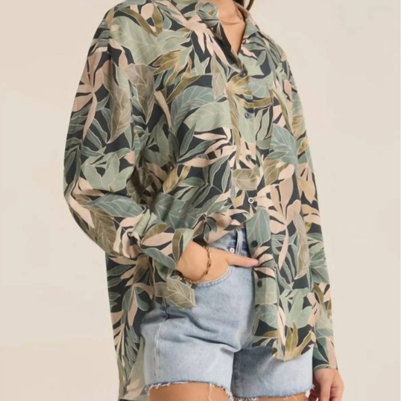 Z Supply  Colbie Cusco Shirt - Picture 3 of 4